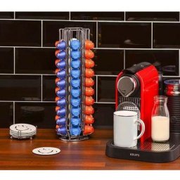 Skecten - Support à Capsules à Café Compatible avec Nespresso, Porte Capsules Distributeur