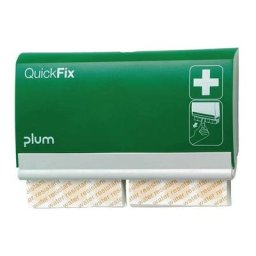 plum Distributeur de sparadraps QuickFix 1 l.232,5xH133,5xP33env. mm vert