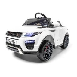 Ataa - Range Rapid voiture électrique enfants télécommande 12v pas cher: Blanc - Blanc