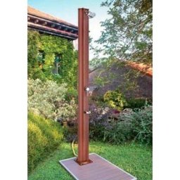 GRÉ - Receveur de douche de jardin en bois 90x60 cm