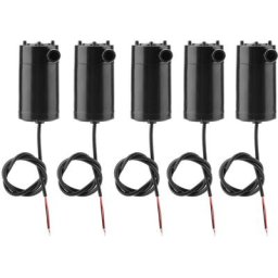ZY - 5 pièces/ensemble dc 3V -5V Mini pompe à eau Submersible pour aquarium de fontaine de