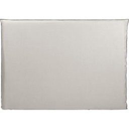 Housse de tête de lit 190x134 cm Madura Calcaire et bourdon noir - carlina - Calcaire et bourdon