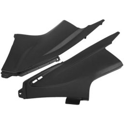 1 paire de pièces d'insertion de carénage de cache-poussière d'air noir pour Yamaha YZFR6 YZF-R6