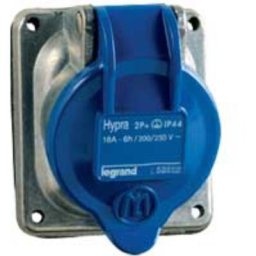 Legrand - prise tableau 32 ampères 2p+t ip44 bleu hypra 52732