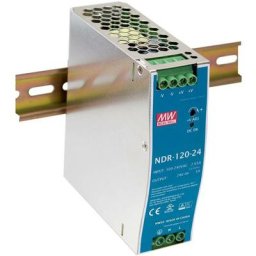 NDR-120-24 Alimentation rail din 24 v/dc 5 a 120 w Nbr. de sorties:1 x Contenu 1 pc(s) Y494281