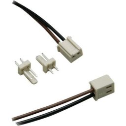 Barrette mâle (standard) BKL Electronic 072510-O/2 Nbr total de pôles 2 1 set D19824