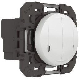 Interrupteur double avec neutre - connecté - dooxie with netatmo - blanc Legrand 600082a - Blanc