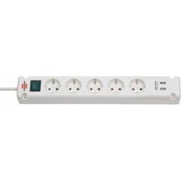 Brennenstuhl - Bremounta multiprise 5 prises avec fonction de charge usb - 1150660325