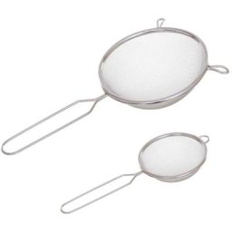 5five - Lot de 2 passoires tamis en inox - 5 five simply smart - Argent