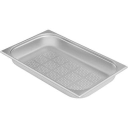 Royal Catering - Bac Gn 1/1 Récipient Gastro Norm Bain-Marie Profondeur 65 Mm 8 5 l Perforé Inox