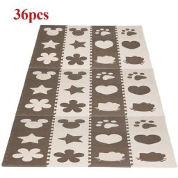Guoyihua - Lot de 36 Puzzle Tapis Mousse ​Bebe eva , Dalles Tapis Puzzle Mousse de Sol pour Enfant