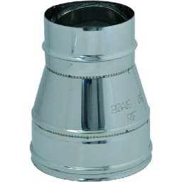 Augmentation du diame'tre du conduit de 20 cm M a' 25 cm F en acier inoxydable AISI 304