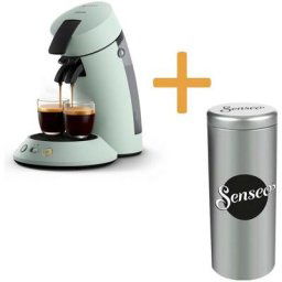 Machine a café dosette senseo original+ Philips CSA210/23, Booster d'arômes, Crema plus (mousse
