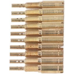 Moto Carb Pilot Slow Jet, 10pcs Carburateur Pilot Slow Jets Kit 15 à 25 30 à 40 Métal pour Mikuni