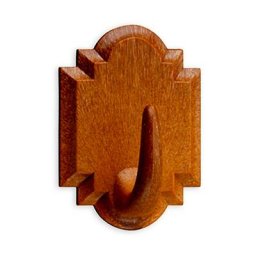 Porte-manteau adhesif bois (blister 2 unites) Inofix