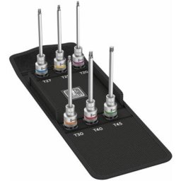 Wera - 8767 c torx® hf 2 Zyklop Bitnuss Set Torx®. avec une fonction d'arrêt. En 6 parties