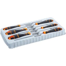 Bahco - Jeu de 6 tournevis Fit avec poignée en caoutchouc - B219.006