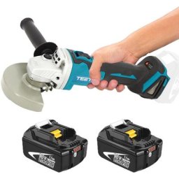 Meuleuse,Meuleuse d'angle sans fil sans fil robuste de 125 mm pour meuleuse d'angle sans fil Makita