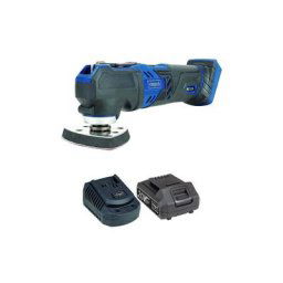 Pack Scheppach Outil multifonctions sans fil 20V CMT200-20ProS - 1 Batterie 2.0Ah - 1 Chargeur