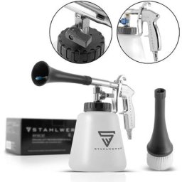 Stahlwerk - Pistolet de nettoyage à air comprimé Nettoyeur d'intérieur à air comprimé avec effet