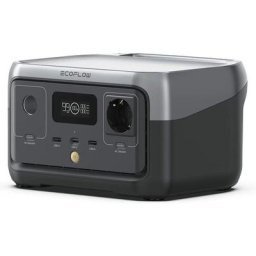 Station électrique portable ef Ecoflow river 2, batterie LiFeP04, 256 Wh/charge rapide en 1 heure,