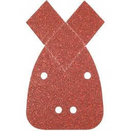 Hook & loop detail sander sheets with 2 tips 140MM grain 40 Silverline 826292