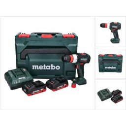 Bs 18 lt bl q Perceuse-visseuse sans fil 18 v 75 Nm brushless + 2x Batteries 4,0 Ah + Chargeur + x