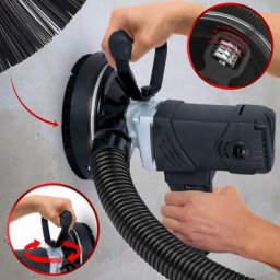 Ponceuse à Béton - 1500 w, 2500-4500 tr/min, Diamètre Max. de Fraisage 140 mm, Diamètre de la Tête