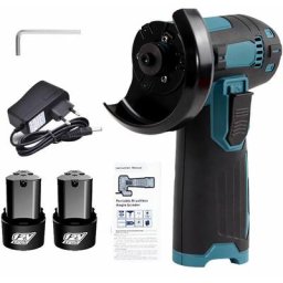 Mini meuleuse d'angle, moteur puissant et coupe-métal à dissipation thermique sans fil pour couper