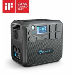 BLUETTI Groupe Electrogène 2200W/2048Wh AC200MAX solaire portable génerateur solaire écologique