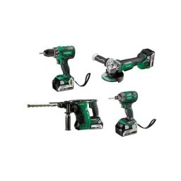 Pack 4 machines à batterie 18V 5Ah Li-Ion - KC18DG4LWDZ - Hikoki