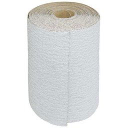 1 rouleaux de papier de verre MioTools p. ponceuses manuelles, 93 mm x 5 m / aucune trous / G100 /