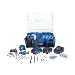 Scheppach - Perceuse à percussion 20V Pro Series - 2 Batteries 4,0 Ah - 1 Chargeur rapide - Coffret