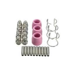 Ontway - Plasma Cutter 26Pcs Consumables Kit Sg-55 Ag-60 Wsd-60P Coupe Torch Tip Buse