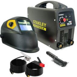 Poste à souder EVO200 Stanley Fatmax mma + tig + Cagoule Stanley Automatique 9/13 Facteur de marche