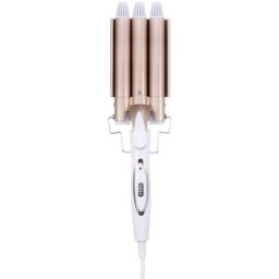 Cheveux Vagues Styler Curl Triple Barrel Fer à Friser Bigoudi Rapide Chaleur Styling Outils 220-240V