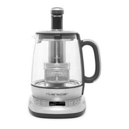 Bouilloire-théière 2en1 1.2l 2000w Riviera&bar BTA850 - inox