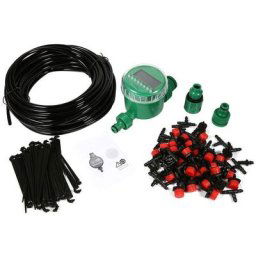1 ensemble 20m minuterie automatique plante arrosage goutte à goutte Micro système jardin goutte à