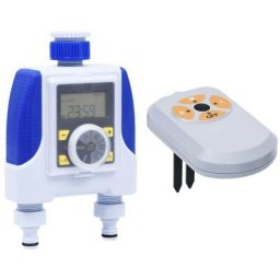 Minuterie électronique à double sortie avec capteur d'humidité FF3072422FR - Topdeal