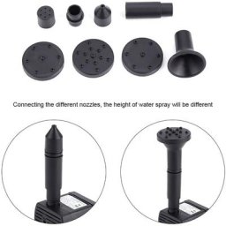 Pompe à eau de fontaine d'énergie solaire pour le réservoir de poissons de piscine d'étang de jardin