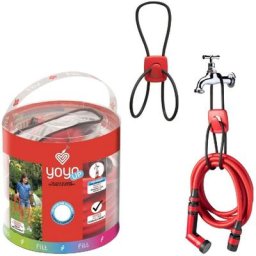 Ensemble de tuyaux 'yoyo up' compact et le'ger extensible jusqu'a' 25 me'tres complet avec raccords