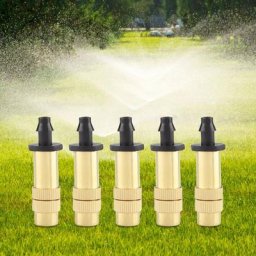 10 pièces réglable cuivre tête d'arrosage Micro brumisation jardin arrosage buse