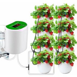 Kit d'irrigation Goutte à Goutte Automatique, Chargement usb diy Kit d'irrigation,Système