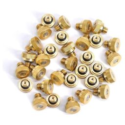 Lot de 20 Buses de brumisation en laiton, atomiseurs pour système de refroidissement(buse 0.4mm)
