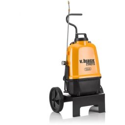 Pulvérisateur à batterie Volpi V-Black Vita 16 avec chariot - Orange