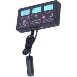 Testeur de qualité de l'eau 6 en 1 multifonction PH Temp EC CF RH TDS mètre pour aquarium