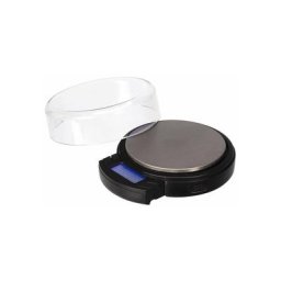 Mini balance de précision numérique - rond - 500 g 0.1 g - avec écran lcd rétractable Velleman