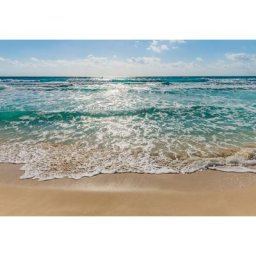 Photo murale de Komar - Seaside - Taille: 368 x 254 cm - blue/beige