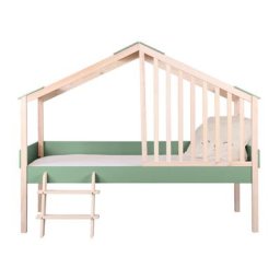 Lit cabane Fumi - 90x190 - Vert - Nordic Factory