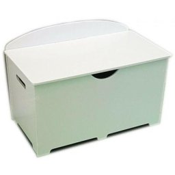 Coffre à jouets et banc 2 en 1 couleur blanche